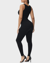 Reversible High Neck & Square Neck Jumpsuit